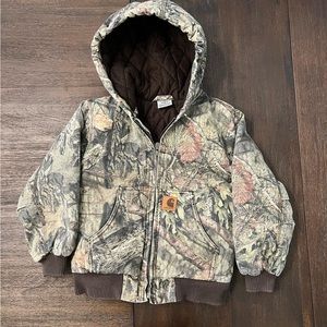 Carhart Insulated Camo Mossy Oak Canvas Coat
